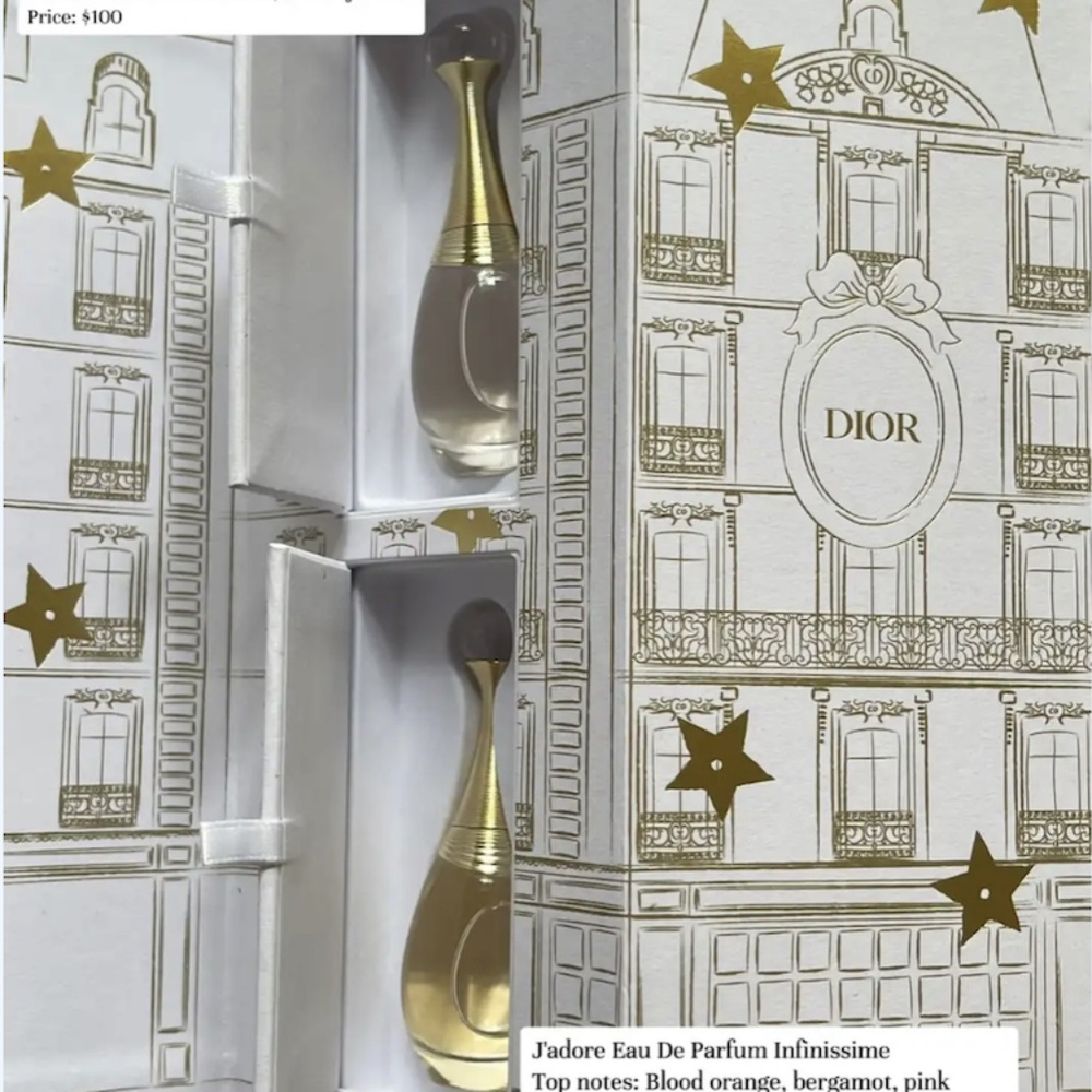 Dior J’Adore Coffre Montaigne Advent Calendar Discovery Set NEW BNIB - Picture 4 of 5